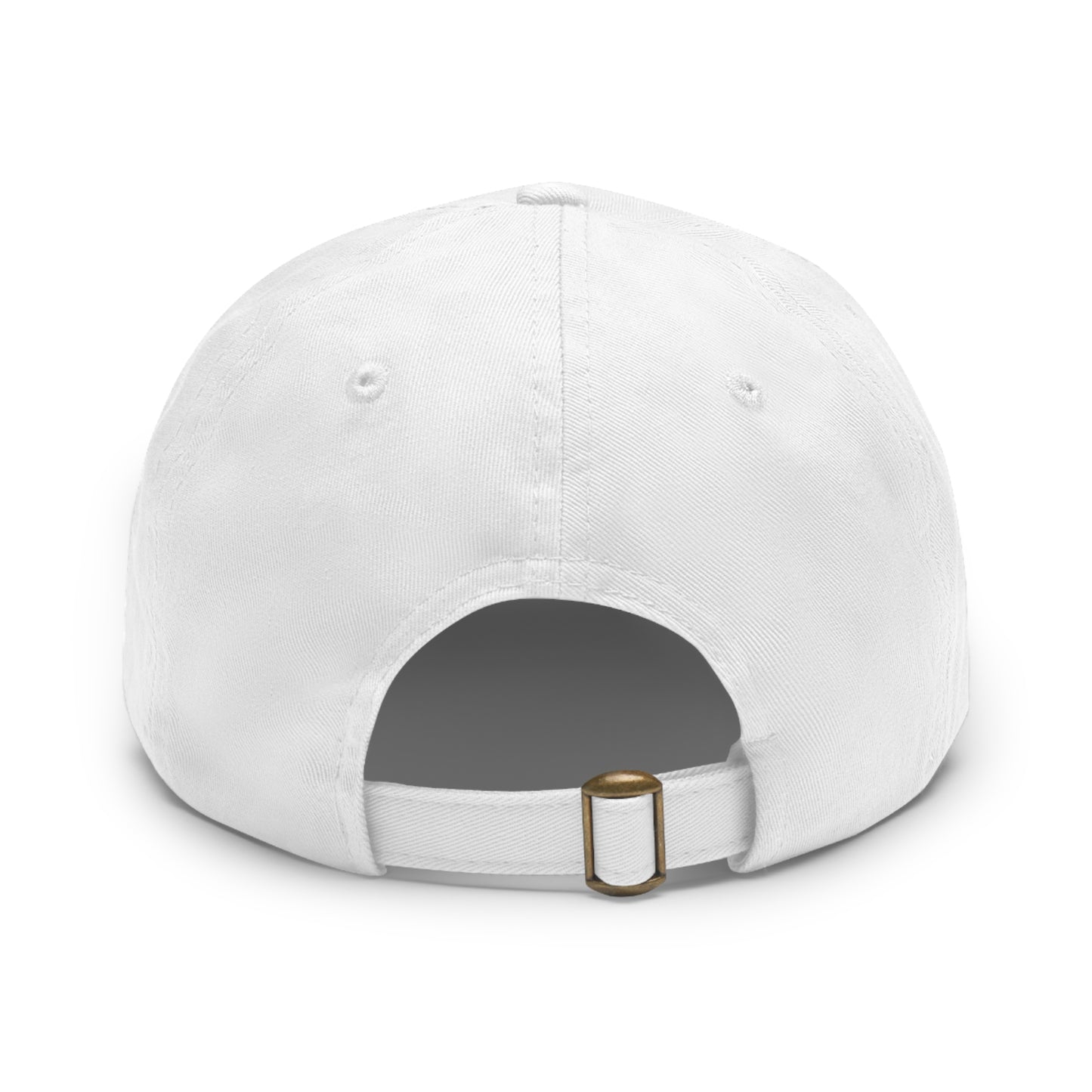 "Bold Wolf" - Dad Hat with Leather Patch