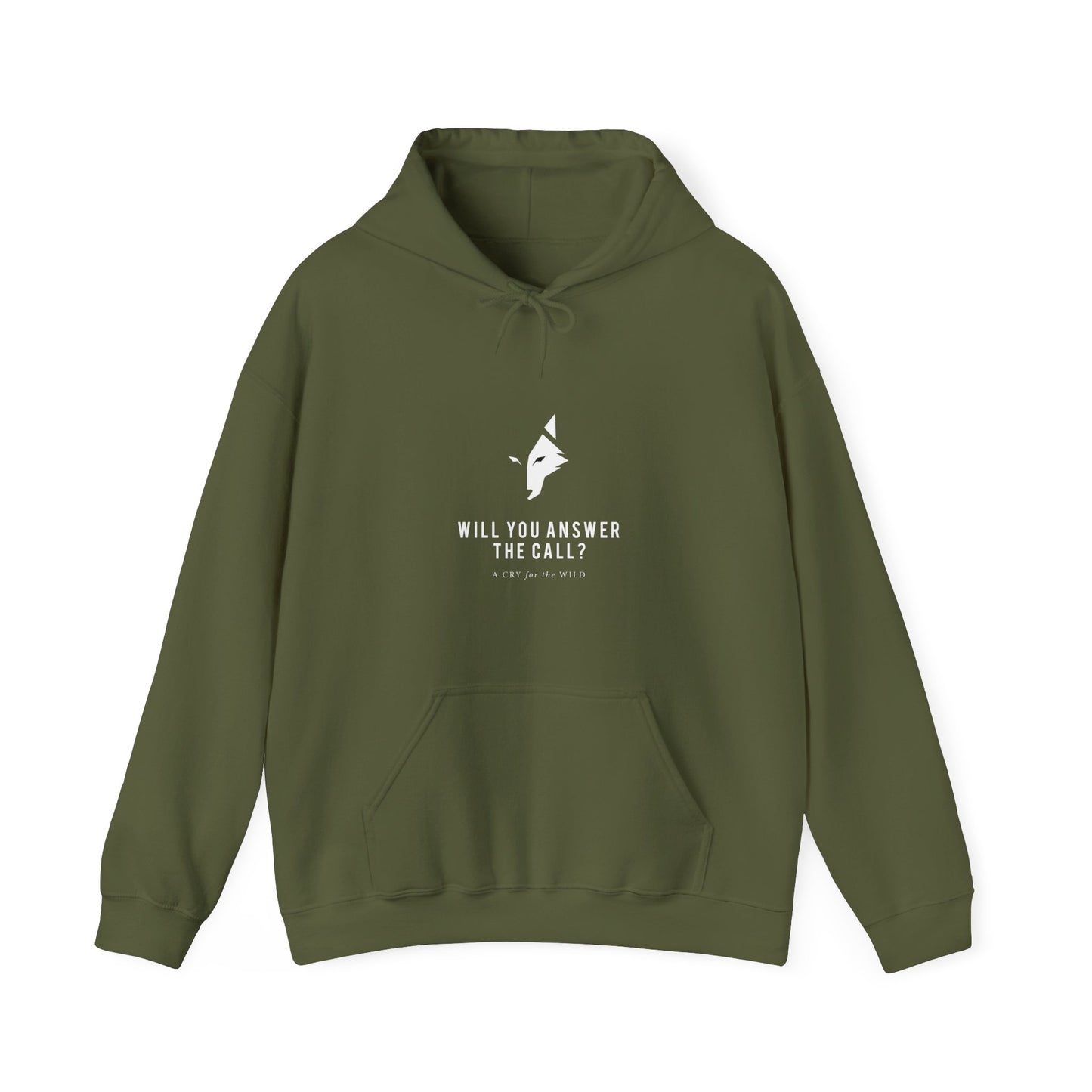 "Bold Wolf" Unisex Hoodie