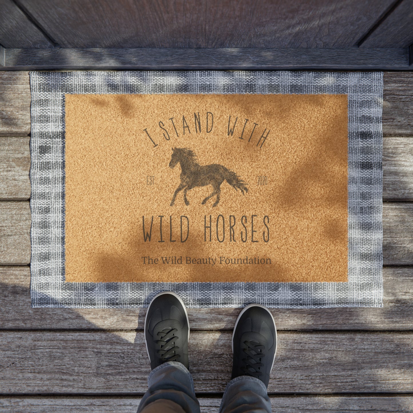 "I Stand..." Home Doormat
