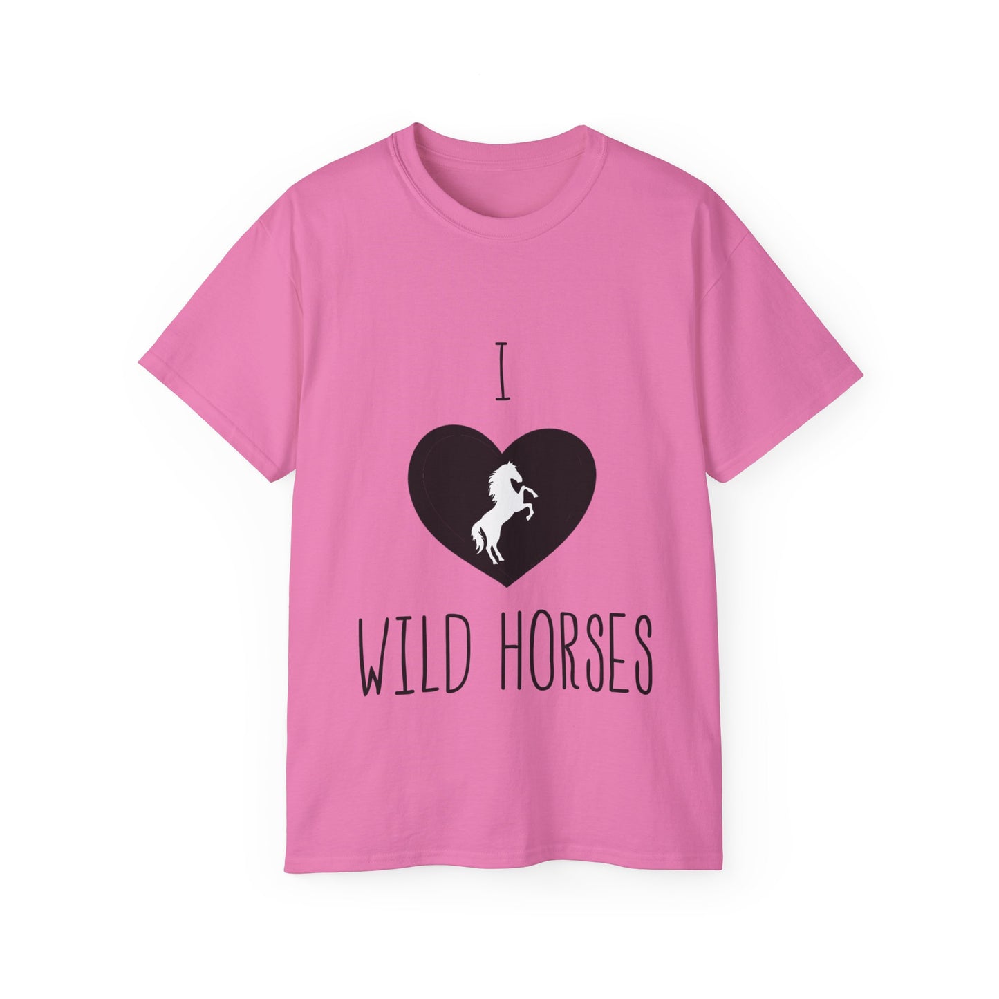 "I <3 Wild Horses" Cotton Tee